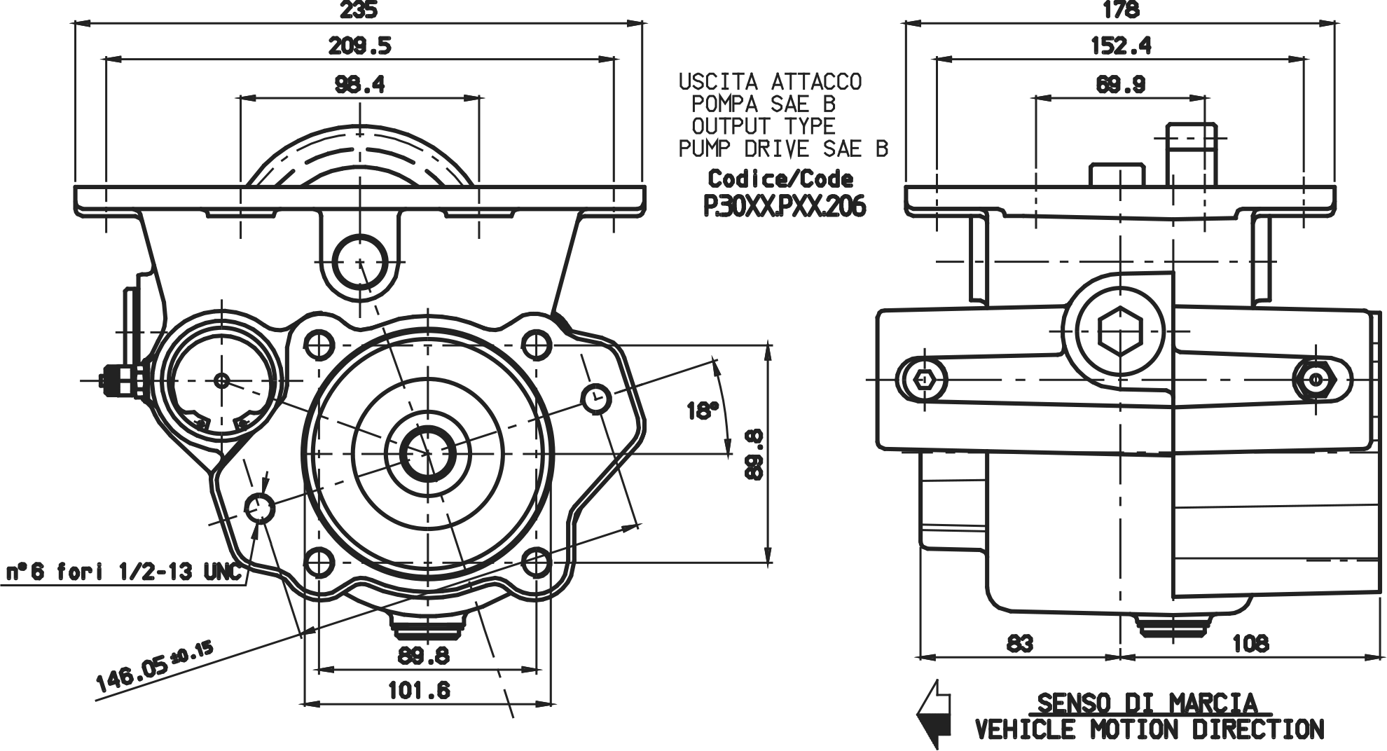 PTO PTO 30E1 Hydrocar